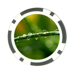 Waterdrops Poker Chip (10 Pack) by Siebenhuehner