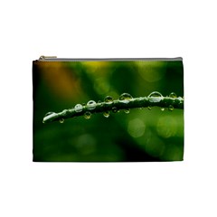 Waterdrops Cosmetic Bag (medium) by Siebenhuehner