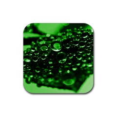 Waterdrops Drink Coaster (square) by Siebenhuehner