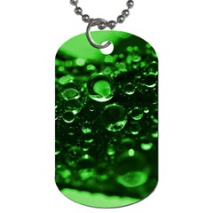 Waterdrops Dog Tag (one Sided) by Siebenhuehner