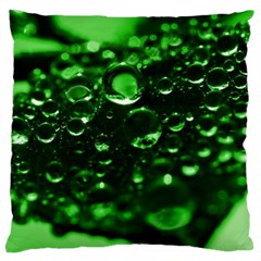 Waterdrops Large Cushion Case (single Sided)  by Siebenhuehner