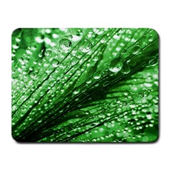 Waterdrops Small Mouse Pad (rectangle) by Siebenhuehner