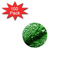 Waterdrops 1  Mini Button Magnet (100 Pack) by Siebenhuehner