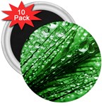 Waterdrops 3  Button Magnet (10 pack) Front