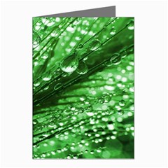 Waterdrops Greeting Card (8 Pack) by Siebenhuehner