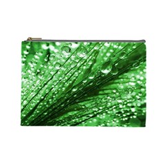 Waterdrops Cosmetic Bag (large) by Siebenhuehner