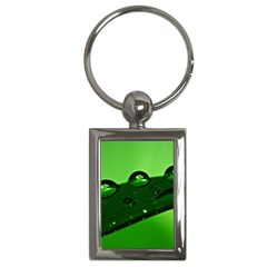 Waterdrops Key Chain (rectangle) by Siebenhuehner