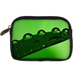 Waterdrops Digital Camera Leather Case