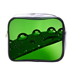 Waterdrops Mini Travel Toiletry Bag (one Side) by Siebenhuehner