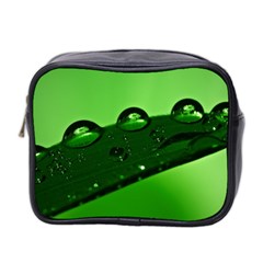 Waterdrops Mini Travel Toiletry Bag (two Sides) by Siebenhuehner