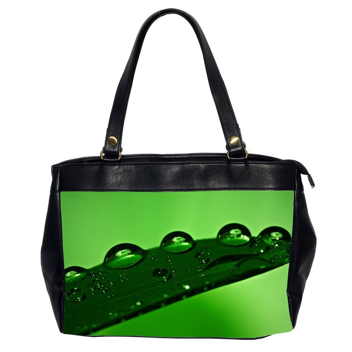 Waterdrops Oversize Office Handbag (Two Sides)