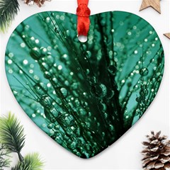 Waterdrops Heart Ornament by Siebenhuehner