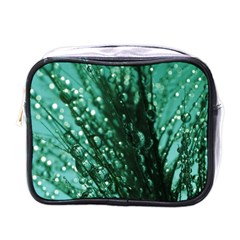 Waterdrops Mini Travel Toiletry Bag (one Side) by Siebenhuehner