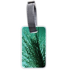 Waterdrops Luggage Tag (one Side) by Siebenhuehner