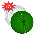 Waterdrops 2.25  Button (10 pack) Front