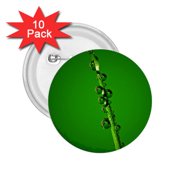 Waterdrops 2.25  Button (10 pack)