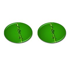 Waterdrops Cufflinks (oval) by Siebenhuehner