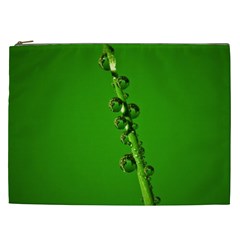 Waterdrops Cosmetic Bag (xxl) by Siebenhuehner