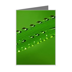 Waterdrops Mini Greeting Card