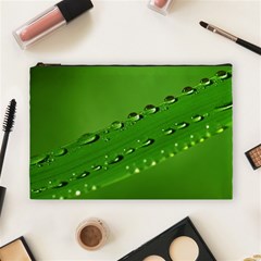 Waterdrops Cosmetic Bag (large) by Siebenhuehner