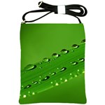 Waterdrops Shoulder Sling Bag Front