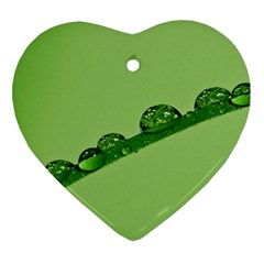 Waterdrops Heart Ornament