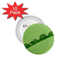 Waterdrops 1 75  Button (10 Pack) by Siebenhuehner