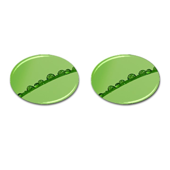 Waterdrops Cufflinks (Oval)