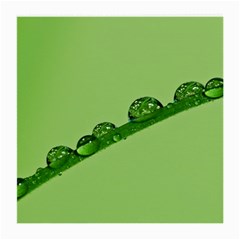 Waterdrops Glasses Cloth (medium, Two Sided) by Siebenhuehner