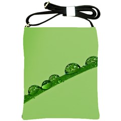 Waterdrops Shoulder Sling Bag by Siebenhuehner