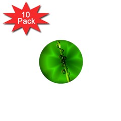 Waterdrops 1  Mini Button (10 Pack) by Siebenhuehner