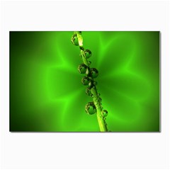 Waterdrops Postcards 5  X 7  (10 Pack) by Siebenhuehner