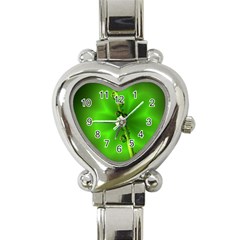 Waterdrops Heart Italian Charm Watch  by Siebenhuehner