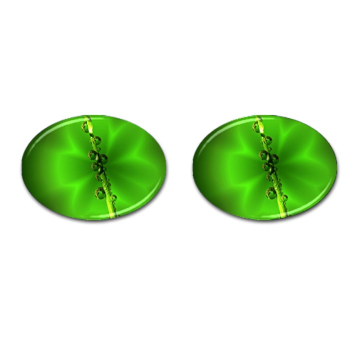 Waterdrops Cufflinks (Oval)