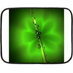 Waterdrops Mini Fleece Blanket (two Sided) by Siebenhuehner