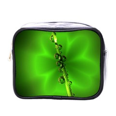 Waterdrops Mini Travel Toiletry Bag (one Side) by Siebenhuehner