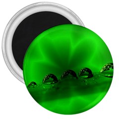 Drops 3  Button Magnet by Siebenhuehner