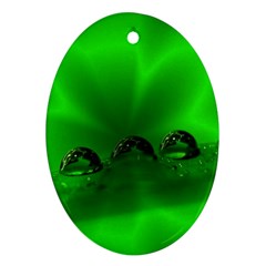 Drops Oval Ornament