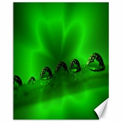 Drops Canvas 11  X 14  (unframed) by Siebenhuehner