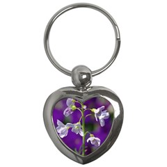 Cuckoo Flower Key Chain (heart) by Siebenhuehner