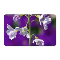 Cuckoo Flower Magnet (rectangular) by Siebenhuehner