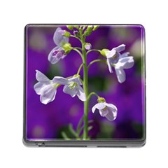 Cuckoo Flower Memory Card Reader With Storage (square) by Siebenhuehner