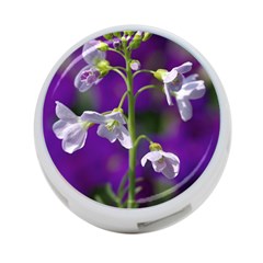 Cuckoo Flower 4-port Usb Hub (one Side) by Siebenhuehner