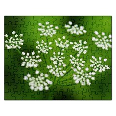 Queen Anne s Lace Jigsaw Puzzle (rectangle) by Siebenhuehner