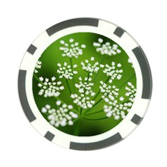 Queen Anne s Lace Poker Chip by Siebenhuehner