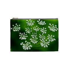 Queen Anne s Lace Cosmetic Bag (medium) by Siebenhuehner