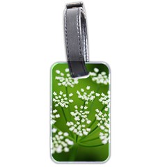 Queen Anne s Lace Luggage Tag (two Sides) by Siebenhuehner