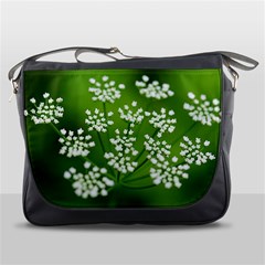 Queen Anne s Lace Messenger Bag by Siebenhuehner