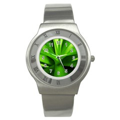 Yucca Palm  Stainless Steel Watch (unisex) by Siebenhuehner