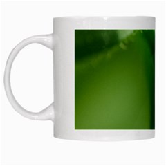 Leaf White Coffee Mug by Siebenhuehner